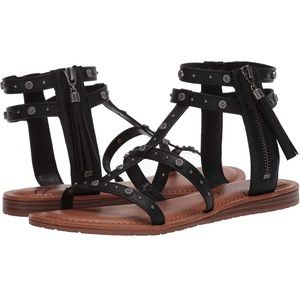 Zodiac Yvon Gladiator Sandals - Black - Size 7.5